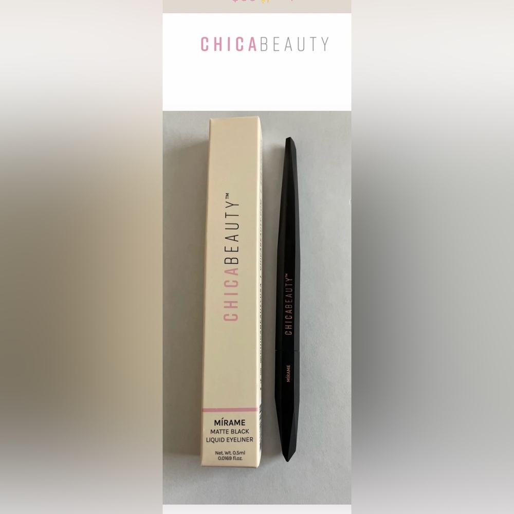 Chica Beauty Mirame Matte Black Liquid Eyeliner